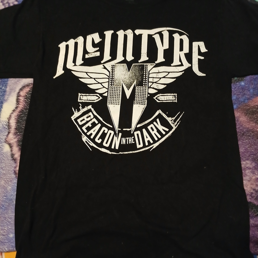 WWE Black 'McIntyre' Graphic Tee